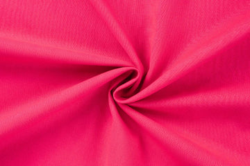 Baumwollwebware, uni, pink, 0,5 m